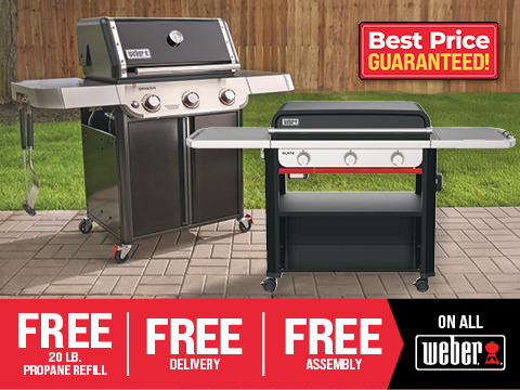 FREE Perks with Weber & Blackstone Purchases!