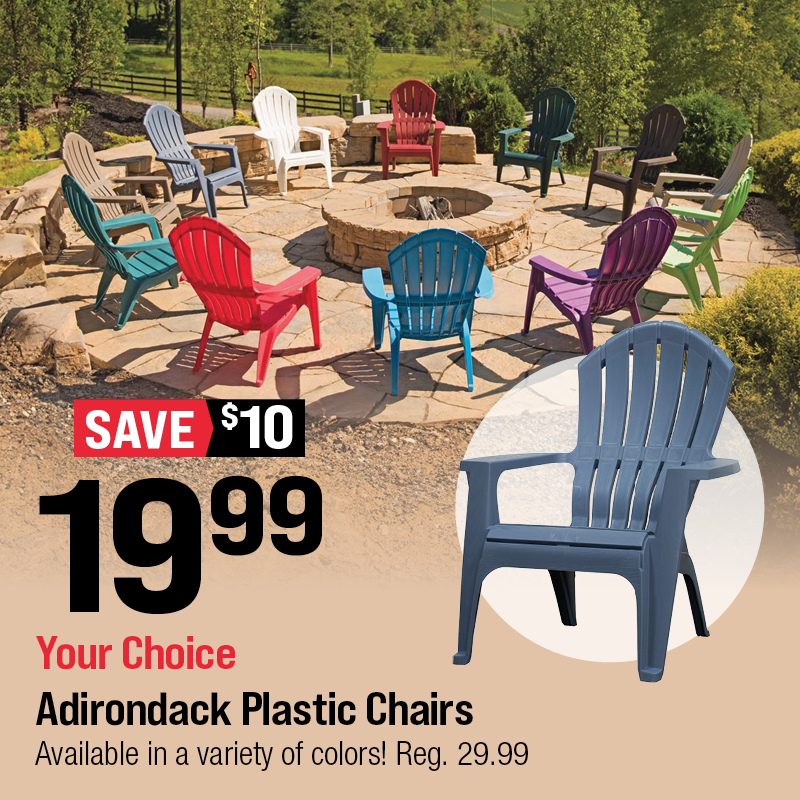 Adirondack Plastic Chairs