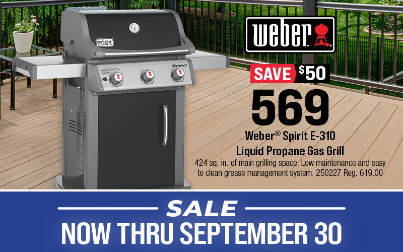 Weber® Spirit® E-310  Liquid Propane Gas Grill